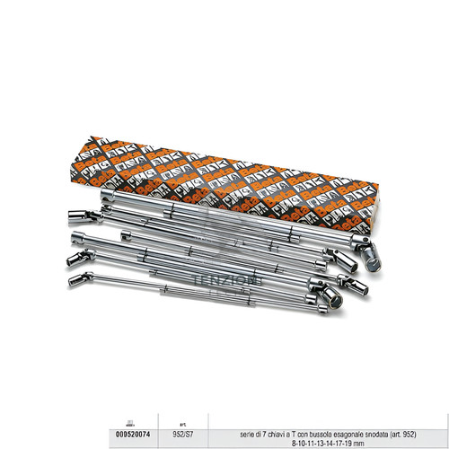 Set chiavi t - 7, bussole